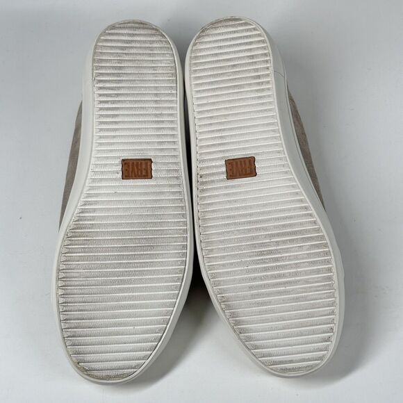 Frye Women's Shoes Size 9M Tan Round Toe Suede Leather Comfort Sneaker - Picture 12 of 16